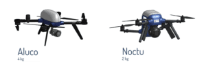 2 drones from codrone to show comparison in CAD